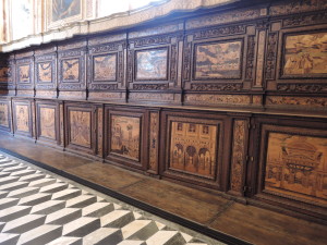 Intarsienarbeiten in San Martino