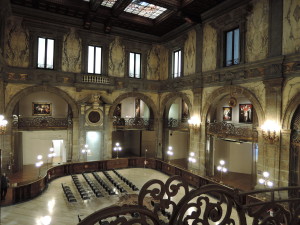 Eingangsbereich des Palazzo Zevallos